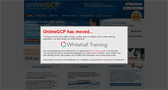 Desktop Screenshot of onlinegcp.org