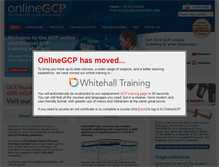 Tablet Screenshot of onlinegcp.org